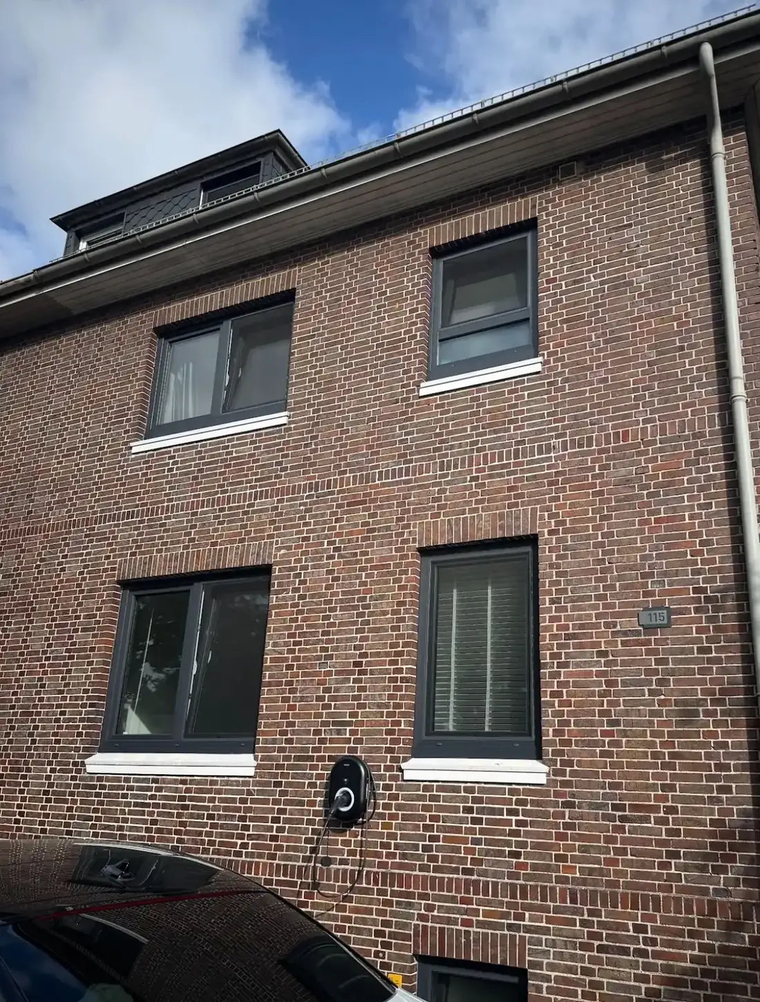 Fertig montierte Fensterfront, Referenz von TM Fenstermonteur